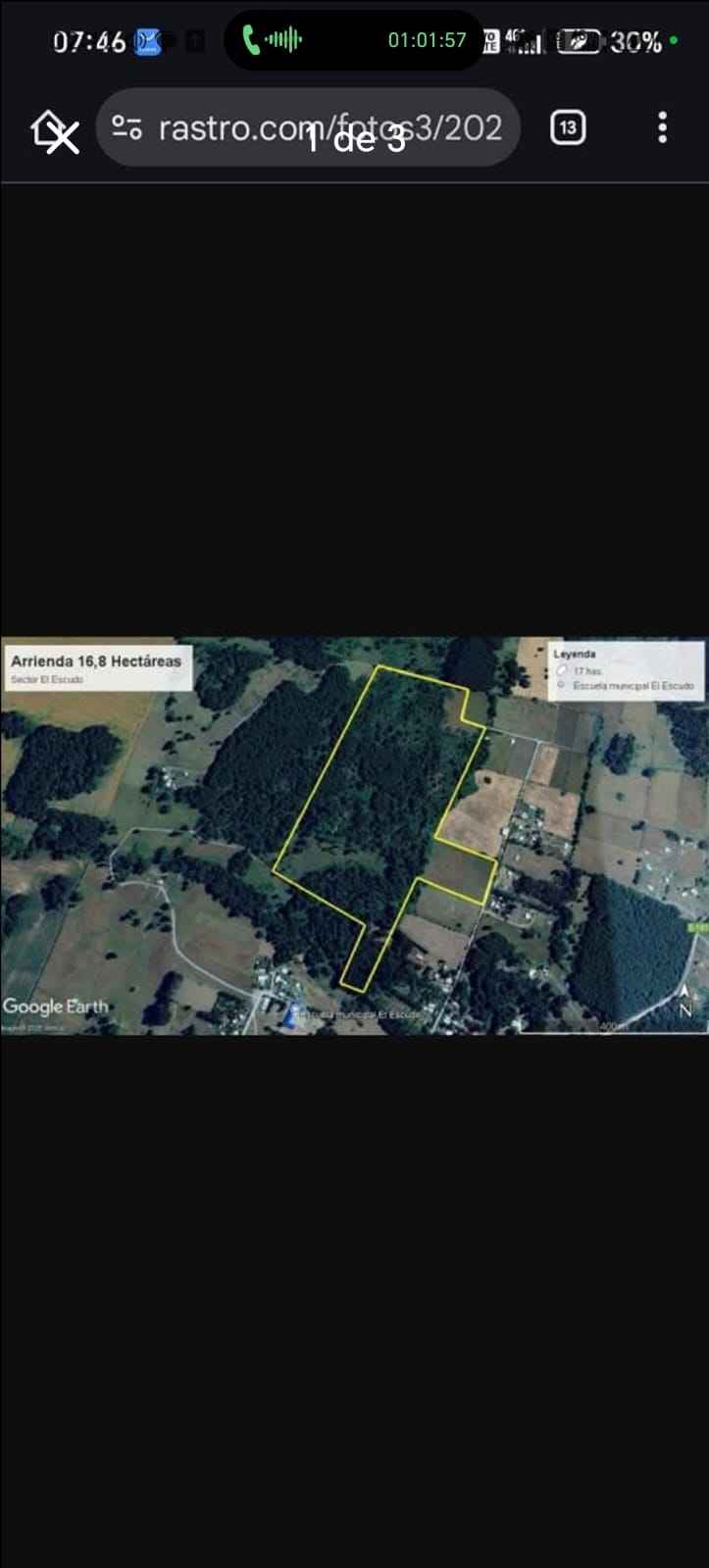 venta de terreno en Lautaro